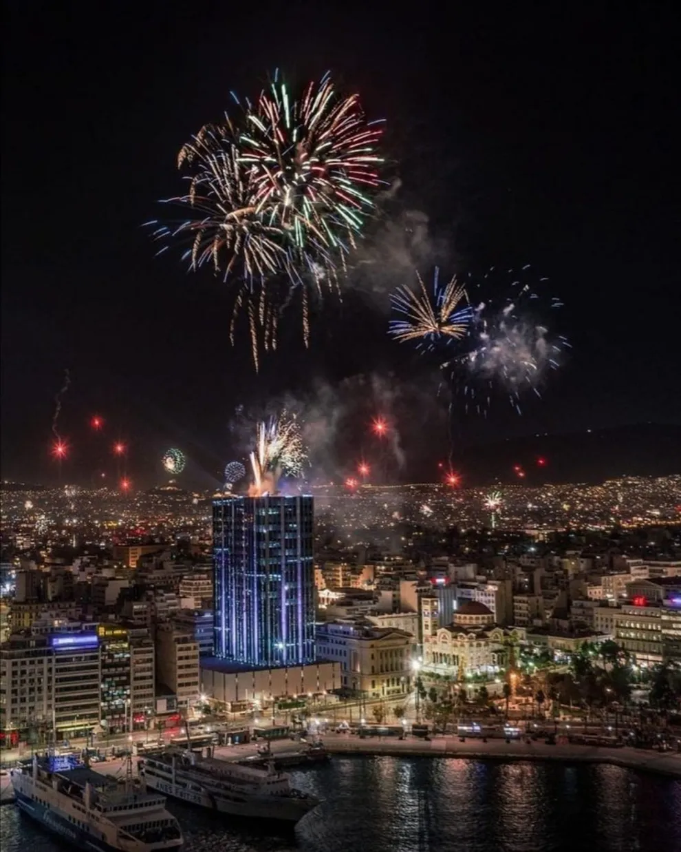 Πρωτοχρονιά στους δρόμους