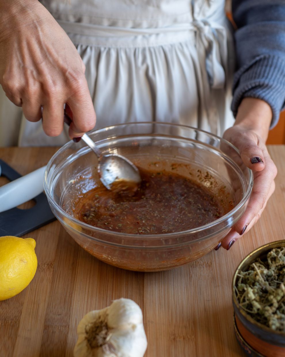 Κοντοσούβλι κοτόπουλο βήμα βήμα
