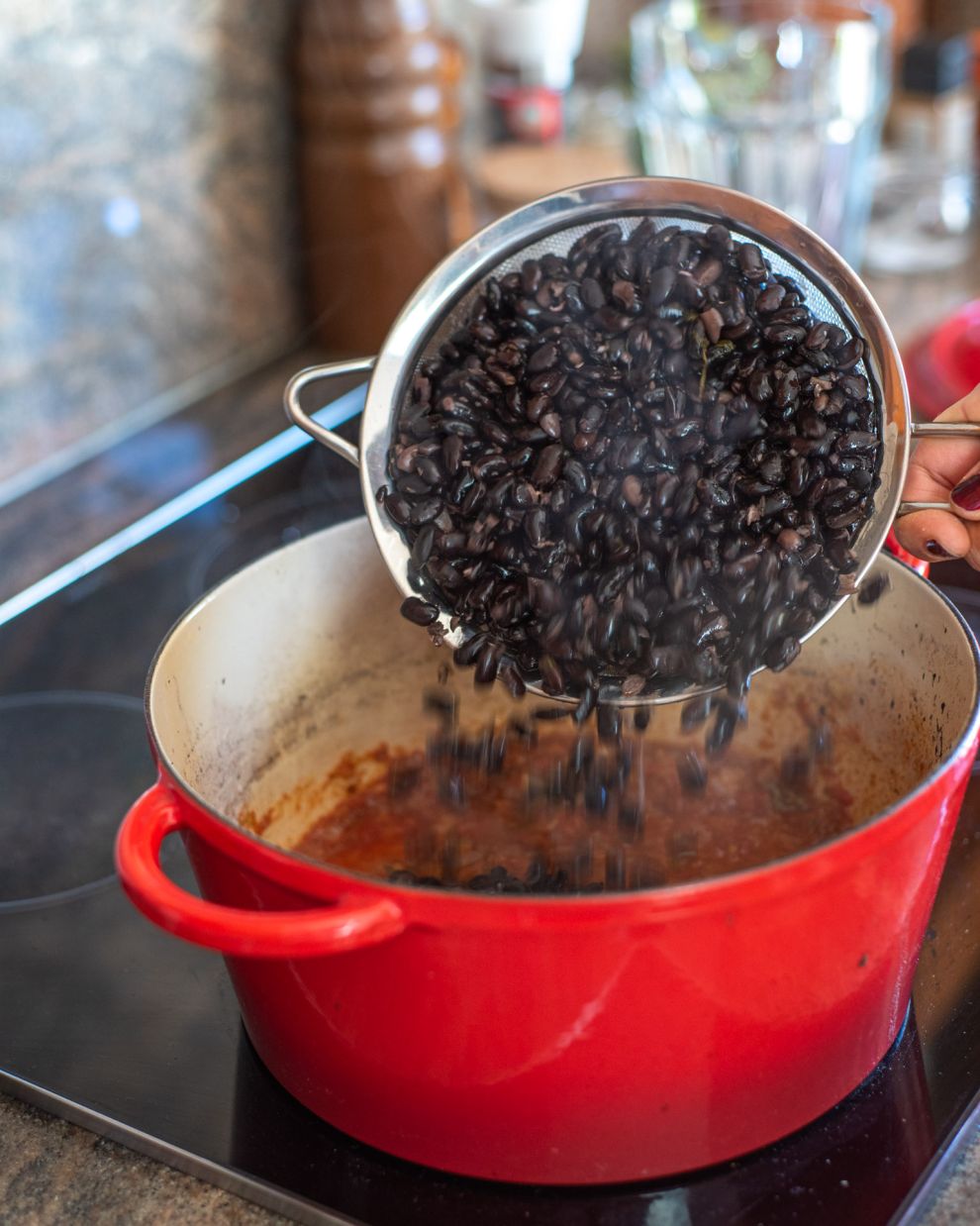 Μαύρη φασολάδα