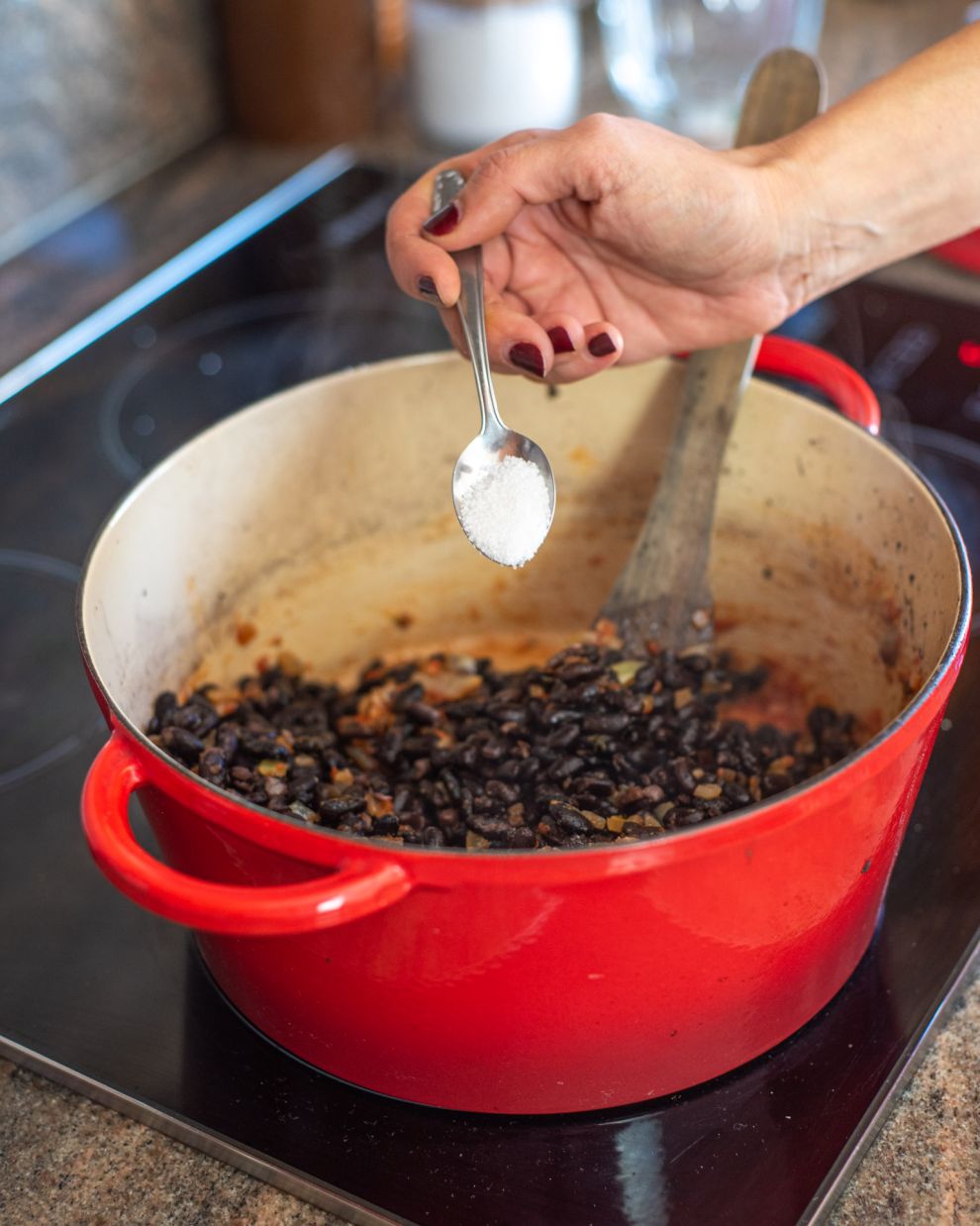 Μαύρη φασολάδα