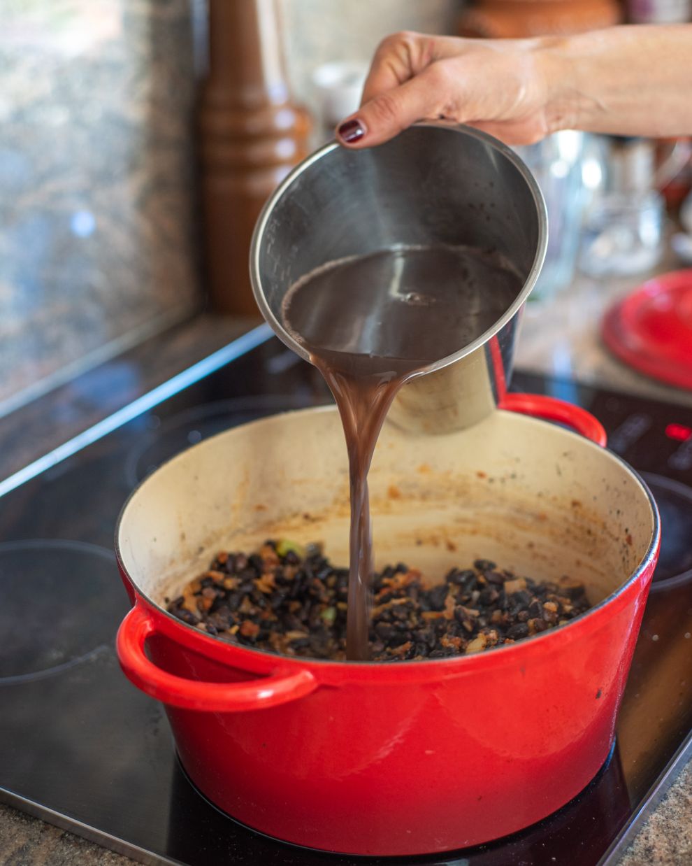 Μαύρη φασολάδα