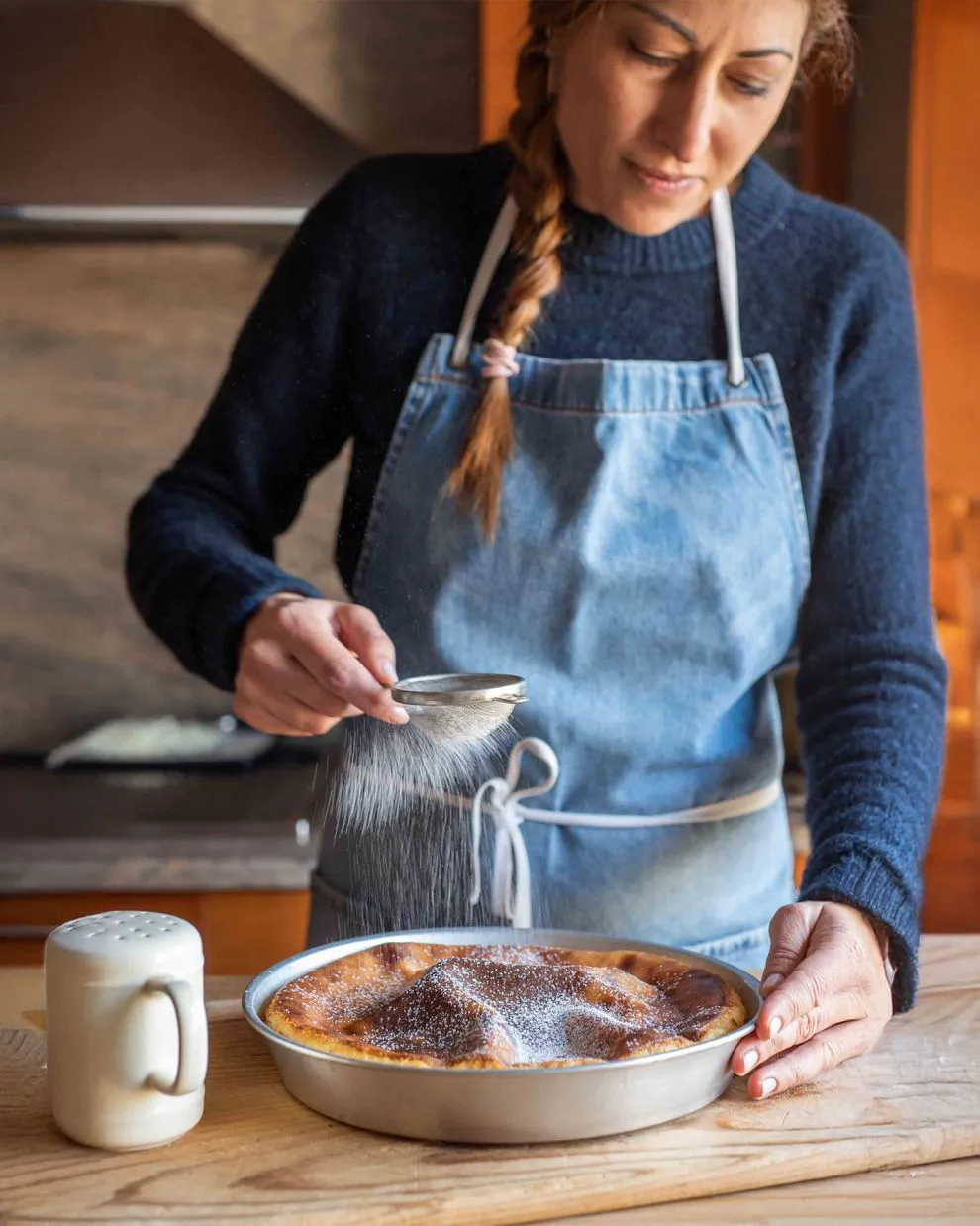 Greek milk pie (Galatopita) without phyllo 