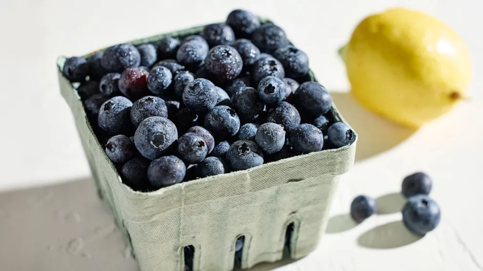 Pancakes με blueberries