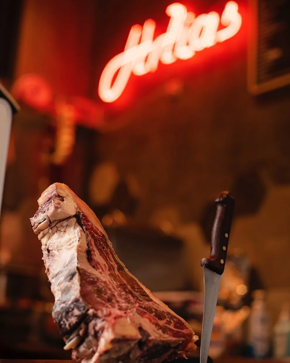 Son of a butcher