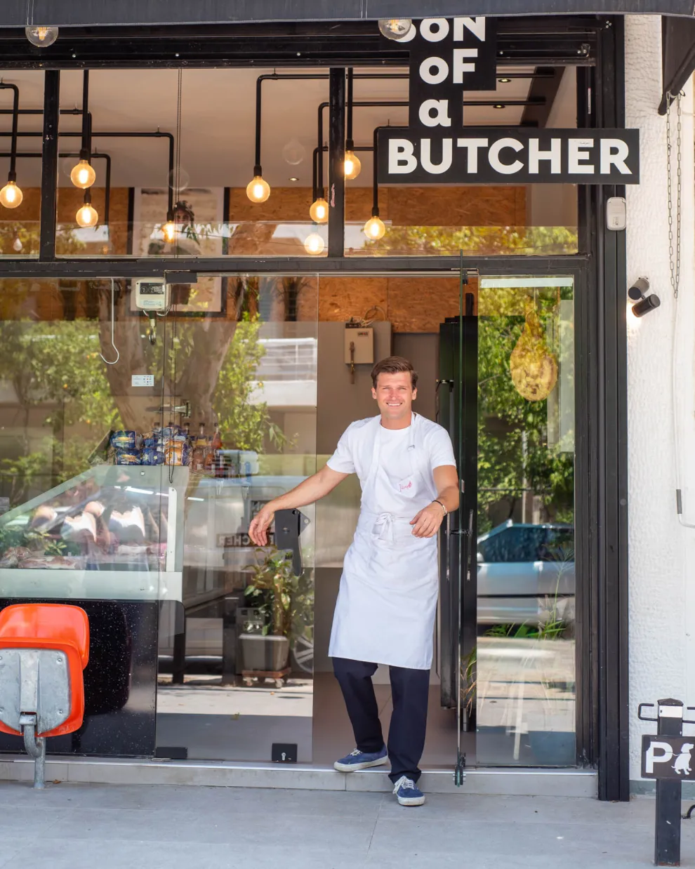 Son of a butcher
