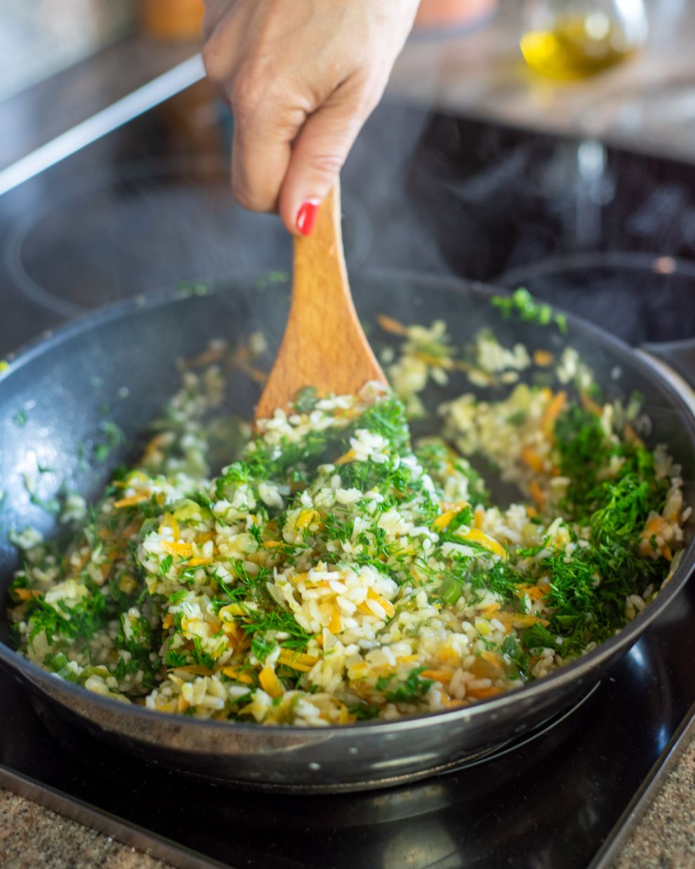 Αγκινάρες γεμιστές στη γάστρα 