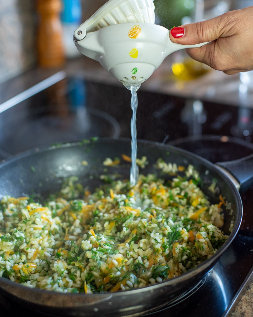 Αγκινάρες γεμιστές στη γάστρα 