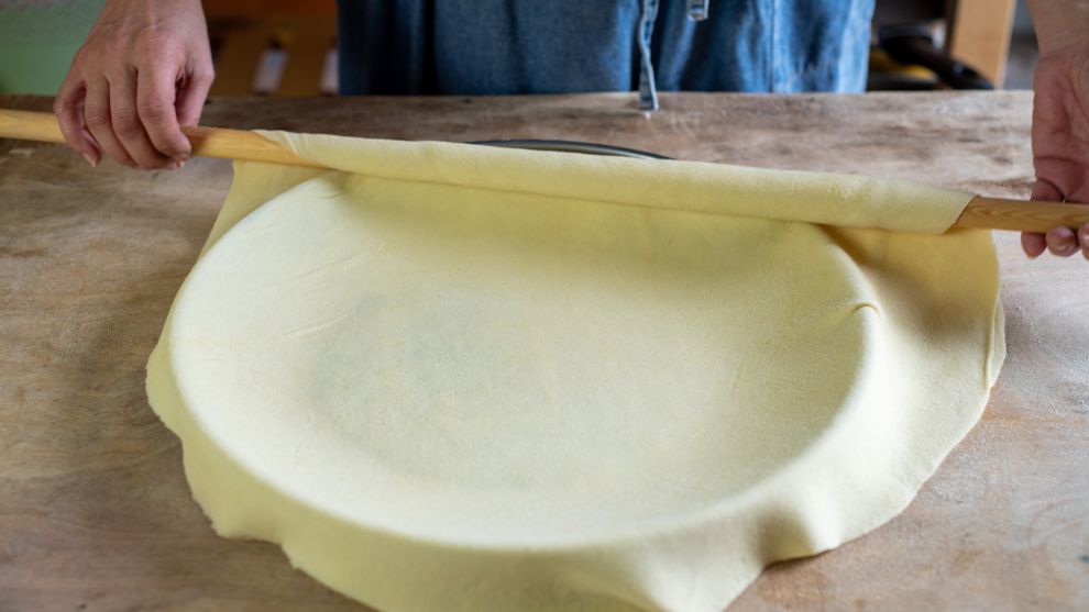 Μπακαλιαρόπιτα βήμα βήμα