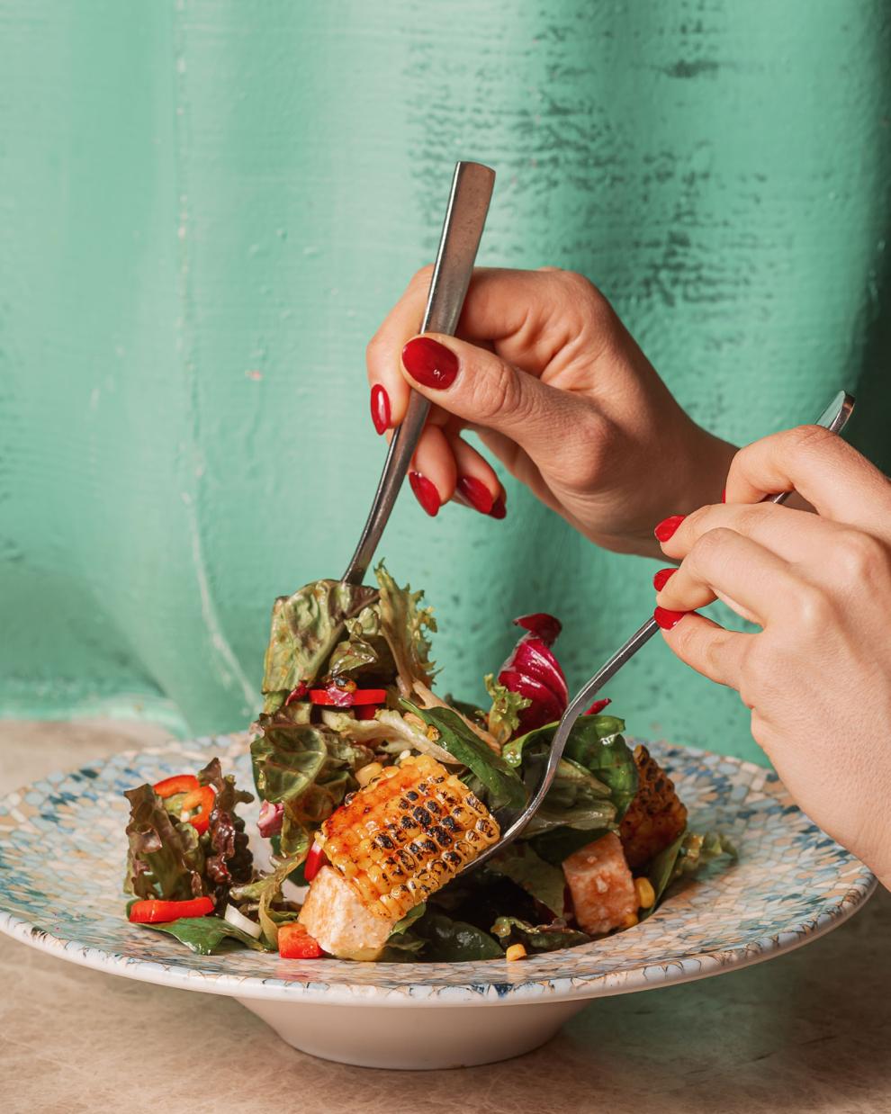 Dirty Sanchez salad