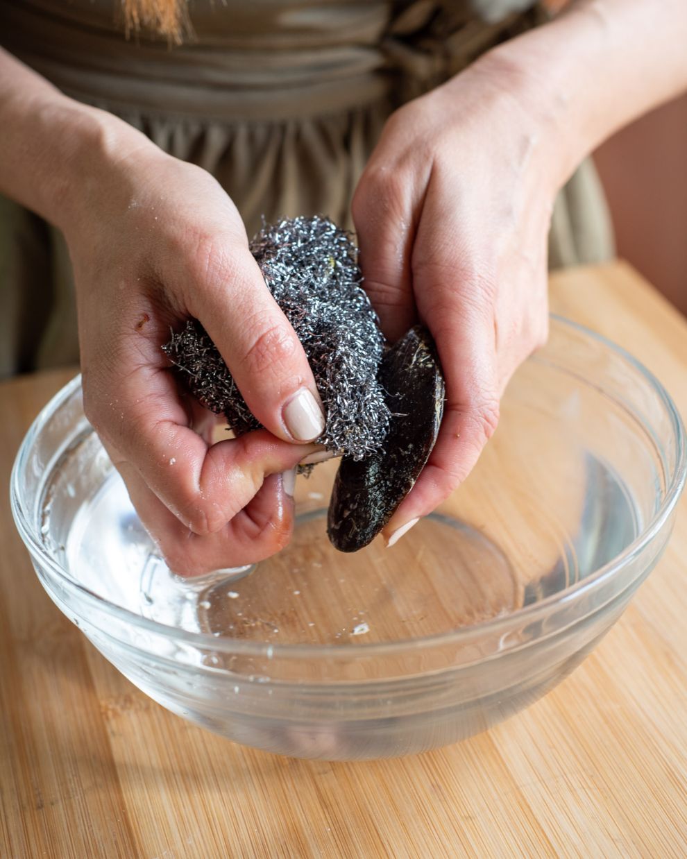 Κριθαράκι με θαλασσινά βήμα-βήμα