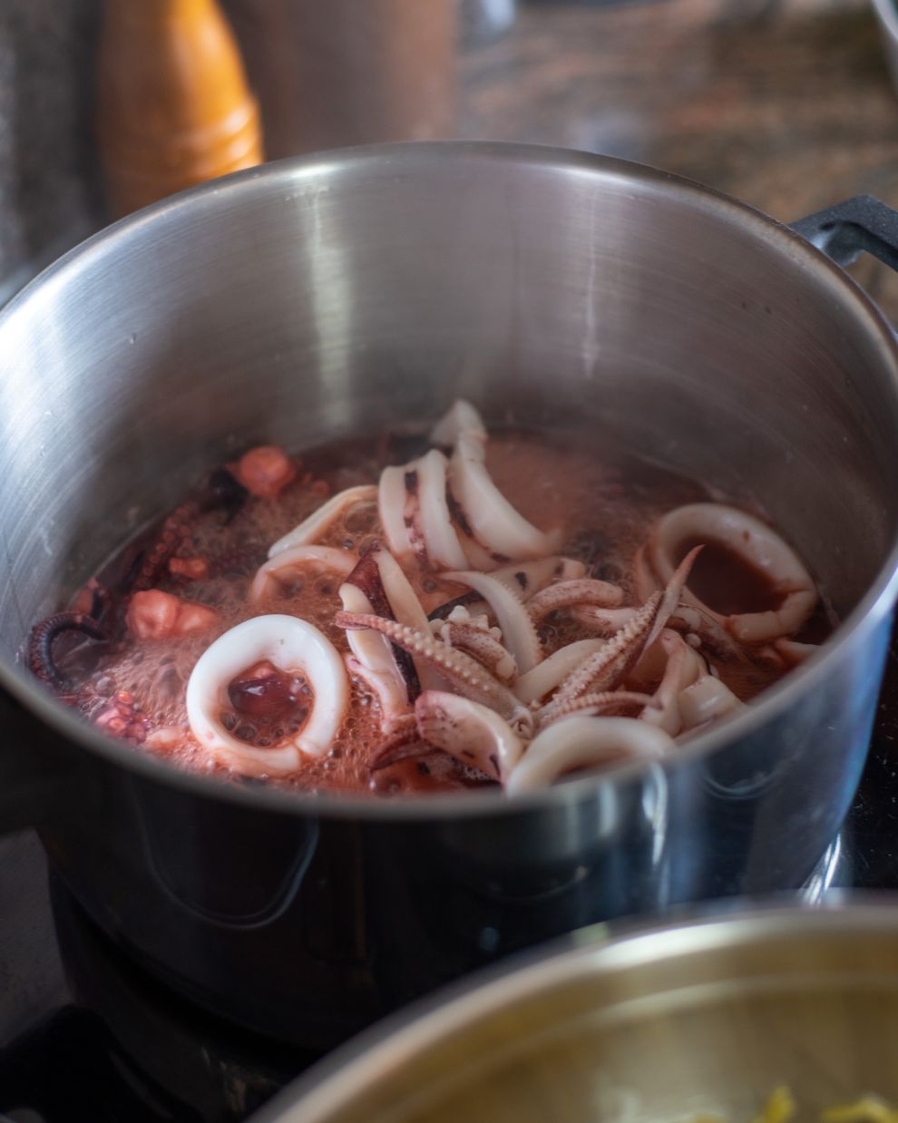 Κριθαράκι με θαλασσινά βήμα-βήμα