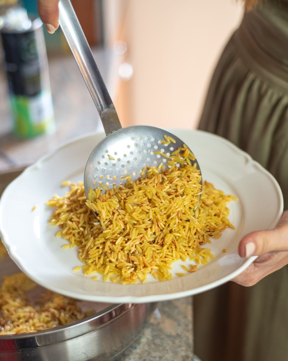 Κριθαράκι με θαλασσινά βήμα-βήμα