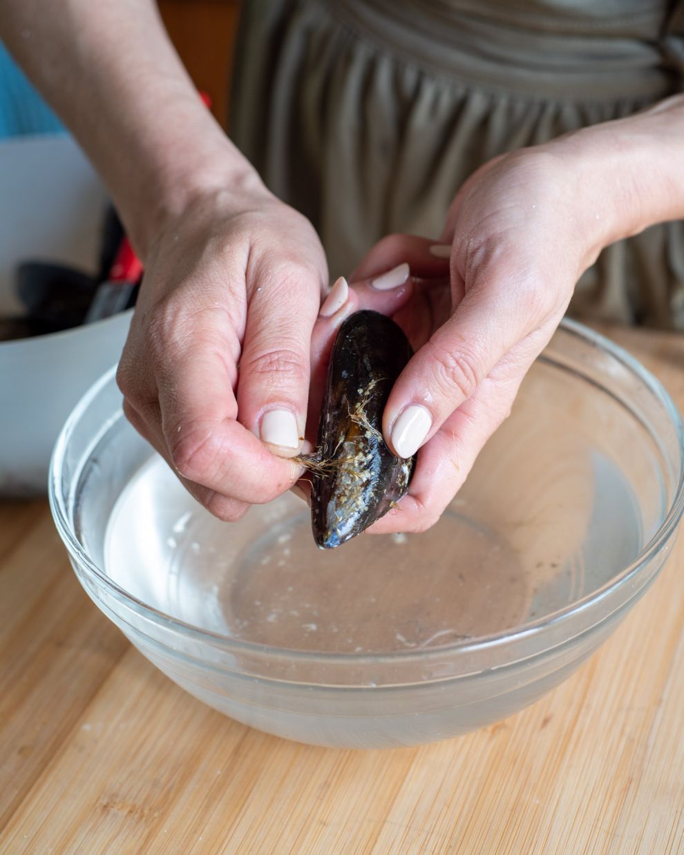 Κριθαράκι με θαλασσινά βήμα-βήμα