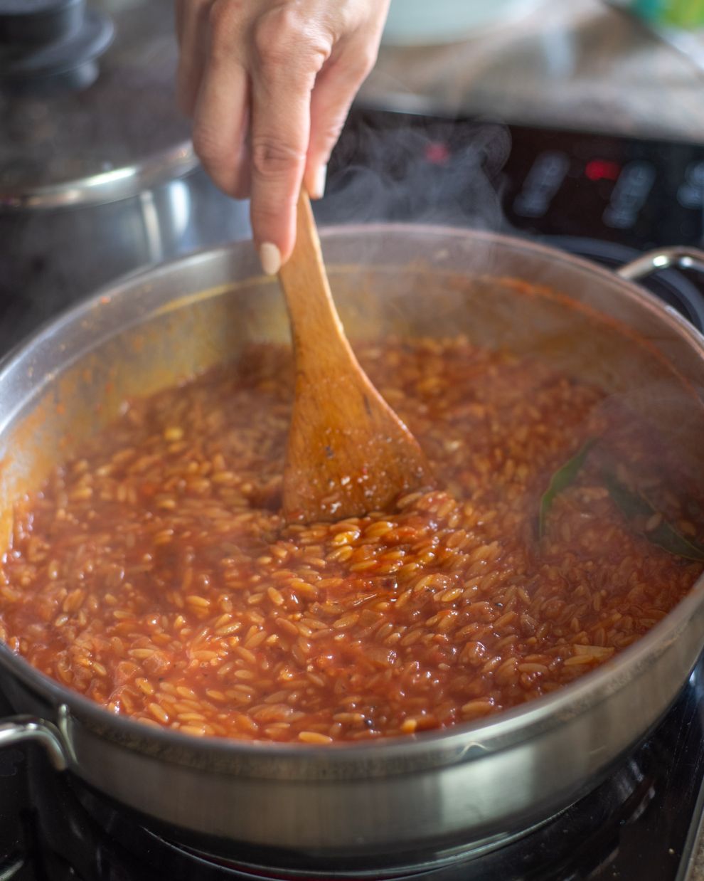 Κριθαράκι με θαλασσινά βήμα-βήμα