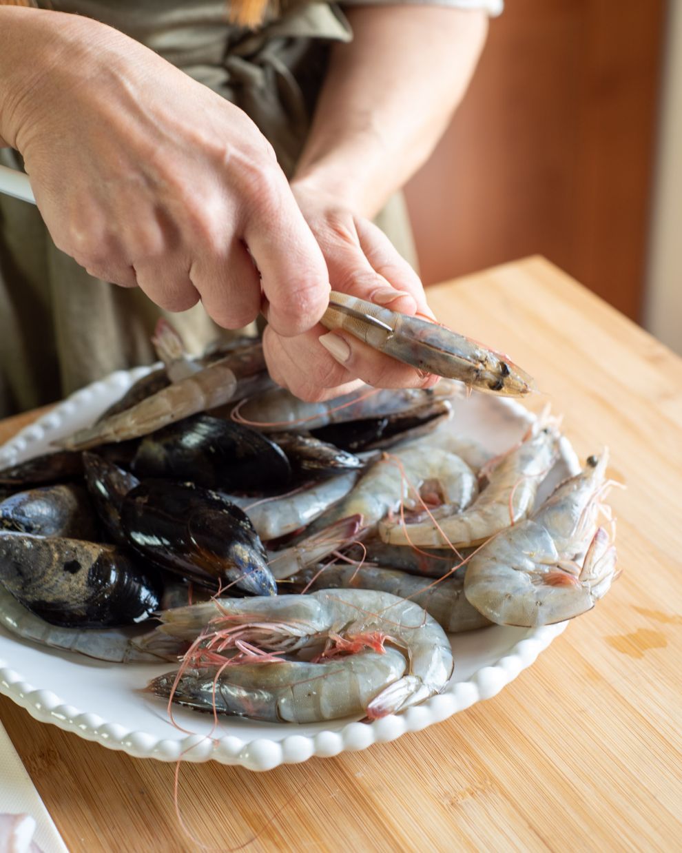 Κριθαράκι με θαλασσινά βήμα-βήμα