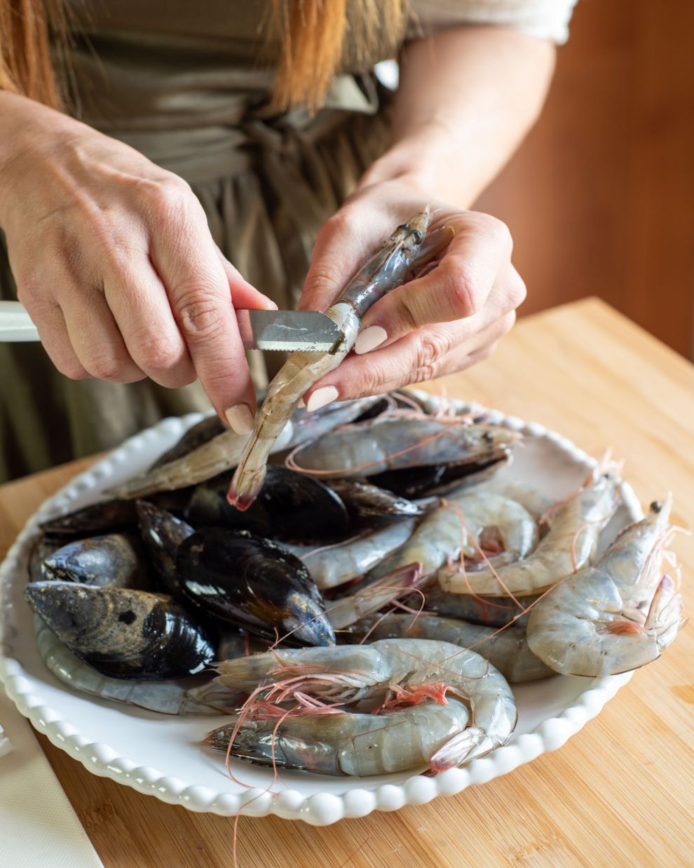 Κριθαράκι με θαλασσινά βήμα-βήμα