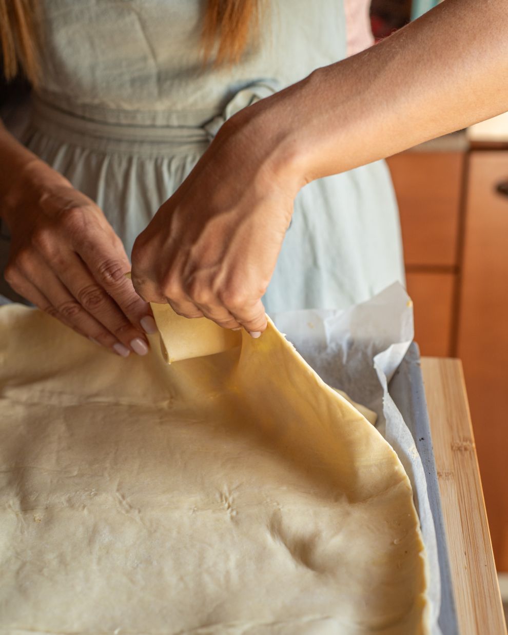 Μπουγάτσα με κρέμα κολοκύθας