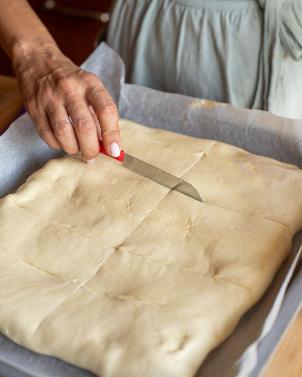 Μπουγάτσα με κρέμα κολοκύθας