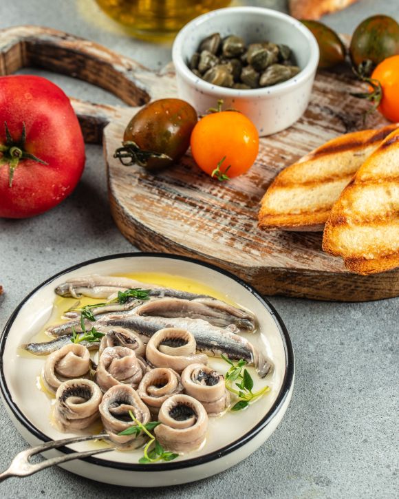 Συνταγή για γαύρο μαρινάτο