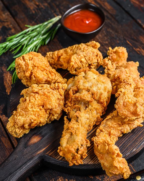 Συνταγή για τηγανητό κοτόπουλο πανέ 