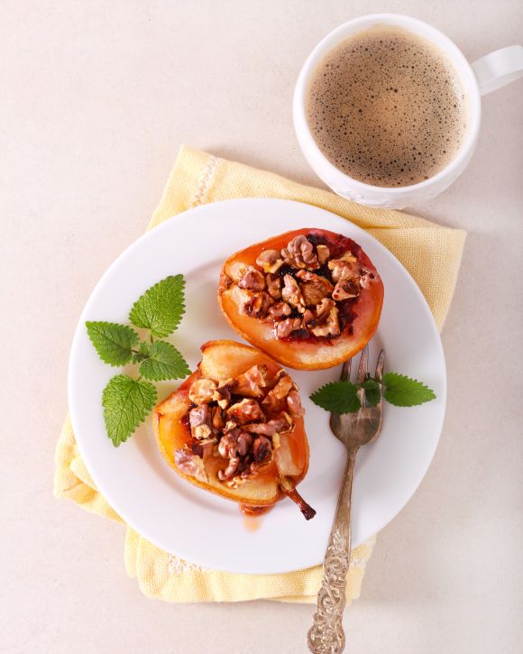 Αχλάδια ψητά