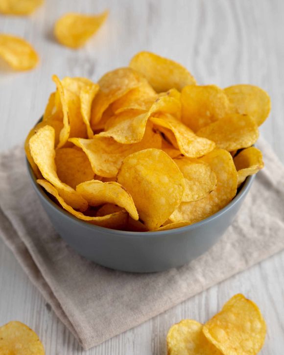 Σπιτικά chips πατάτας