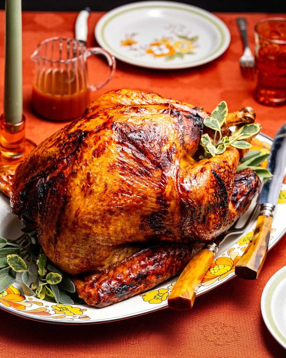 Γαλοπούλα ψητή για Thanksgiving