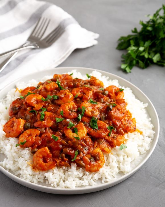 Πιλάφι με γαρίδες