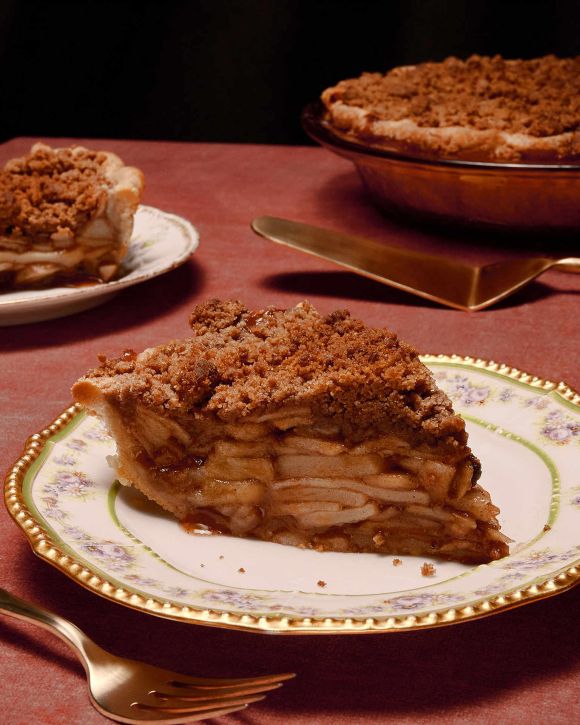 Vegan μηλόπιτα σαν τάρτα