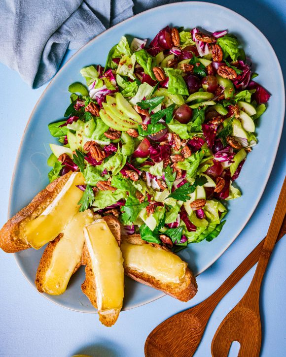 Σαλάτα Waldorf με βινεγκρέτ μηλίτη