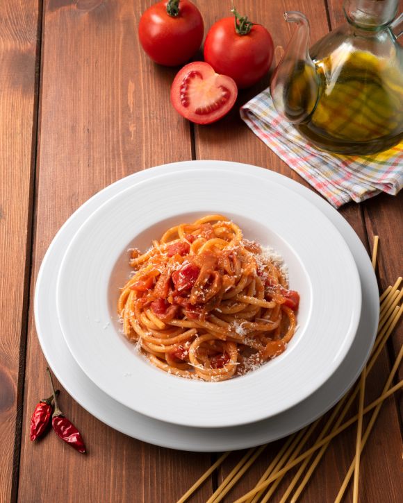 Σπαγγέτι αματριτσιάνα (amatriciana)