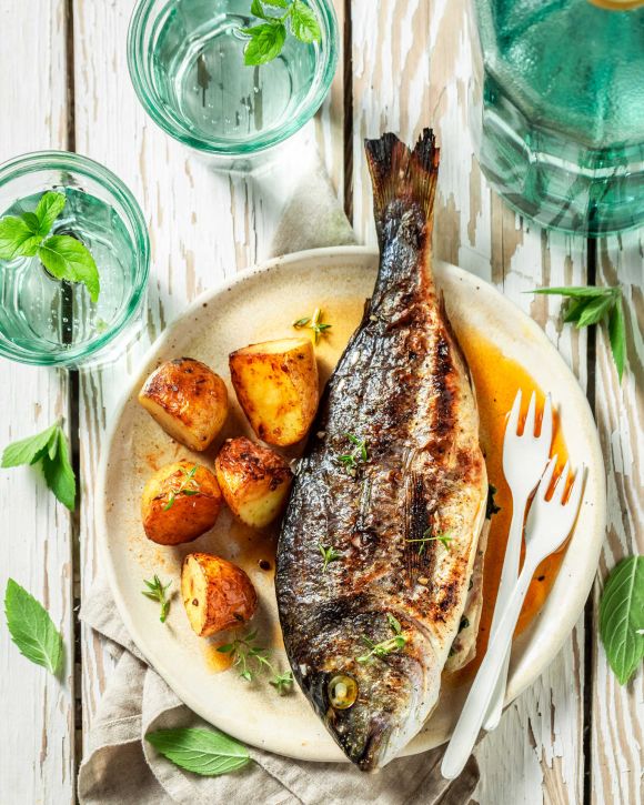 Τσιπούρες στο φούρνο 