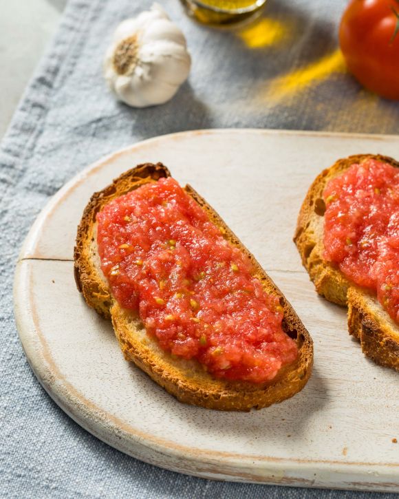 Pan con tomate 