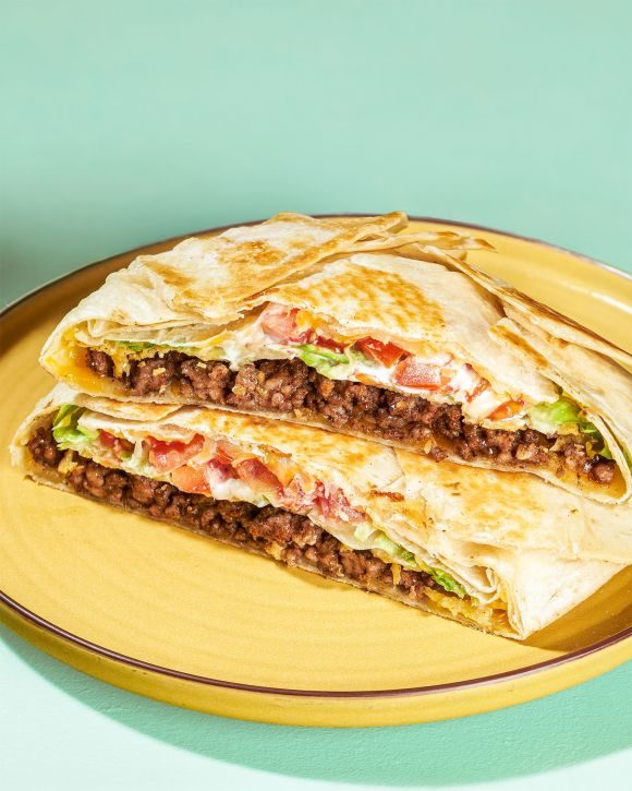 Wrap με μοσχαρίσιο κιμά