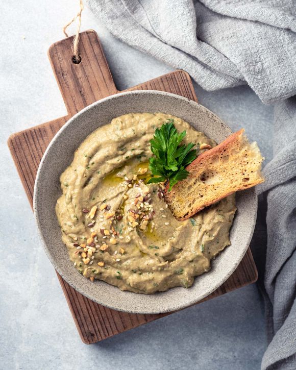 Μελιτζανοσαλάτα baba ganoush