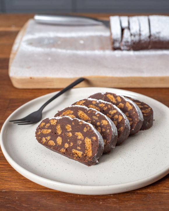 Κορμός με μπισκότα speculoos