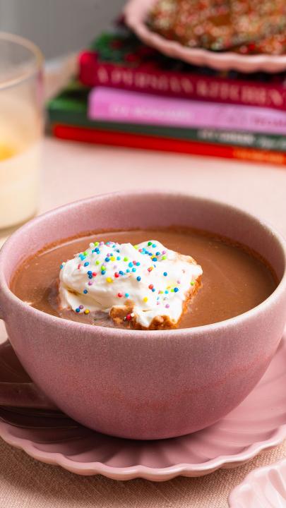 Ζεστή σοκολάτα με άρωμα βανίλιας